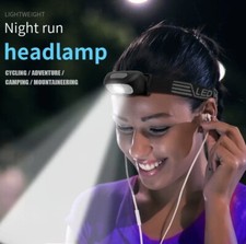 Stirnlampe USB-C LED Wiederaufladbar für Fah...