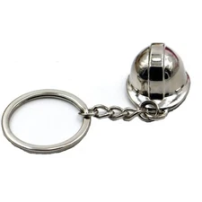 RDD 3D Metal Hard hat helmet Builder Construction Safety Hat keychain novelty