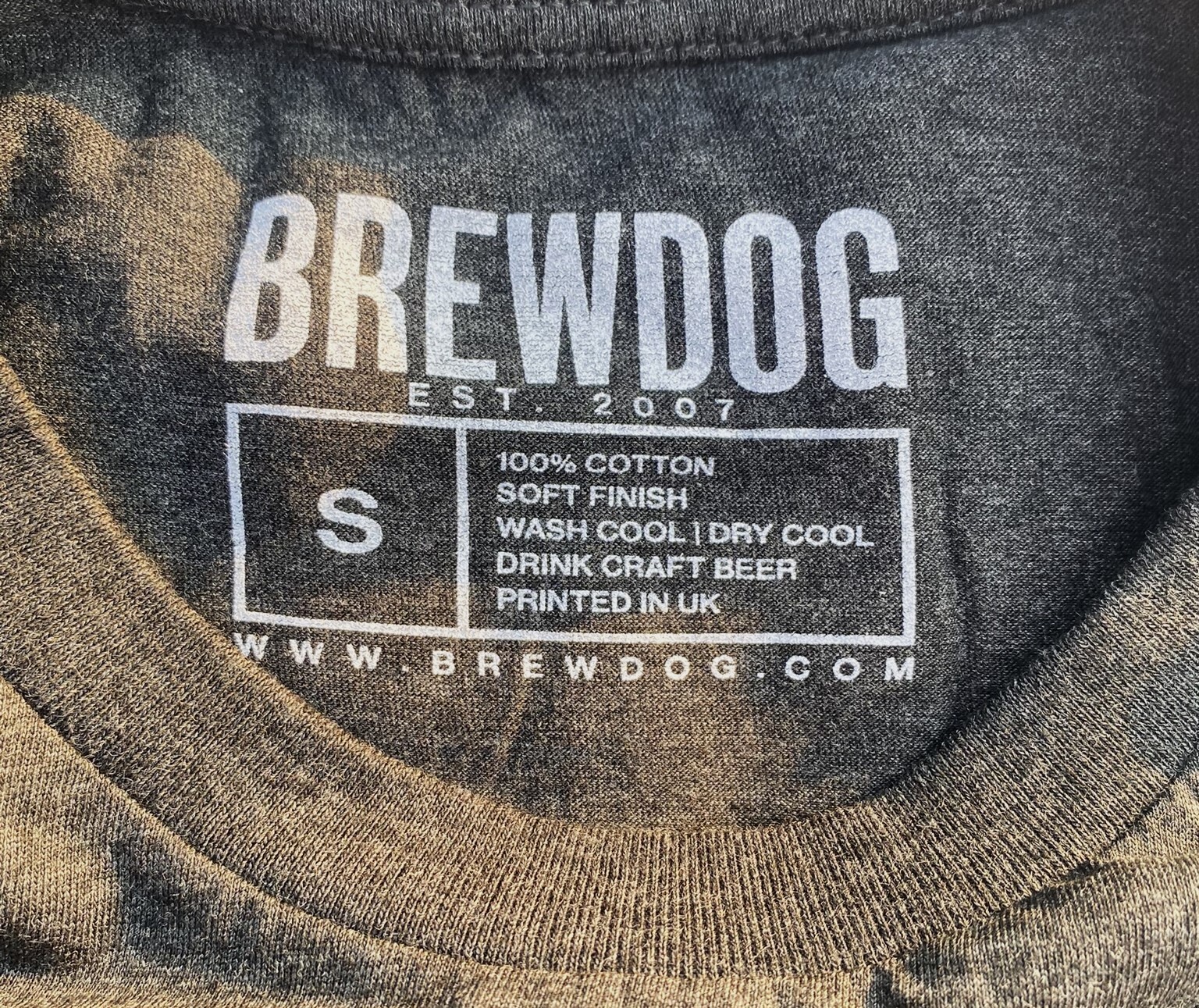BrewDog Wingman T-Shirt - Small - Black - Brand New Style - Rare - 100percent Cotton image 5