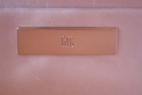 INC International Concepts Ranndi Sparkle Clutch Rose Gold - Picture 8 of 9