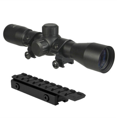 Compact 4x32 Rifle Scope + Rail Mount Adapter for Marlin Model 60 60SN 795 Rifle