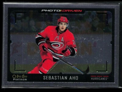 2021-22 O-Pee-Chee Platinum Photo Driven #PD-6 Sebastian Aho