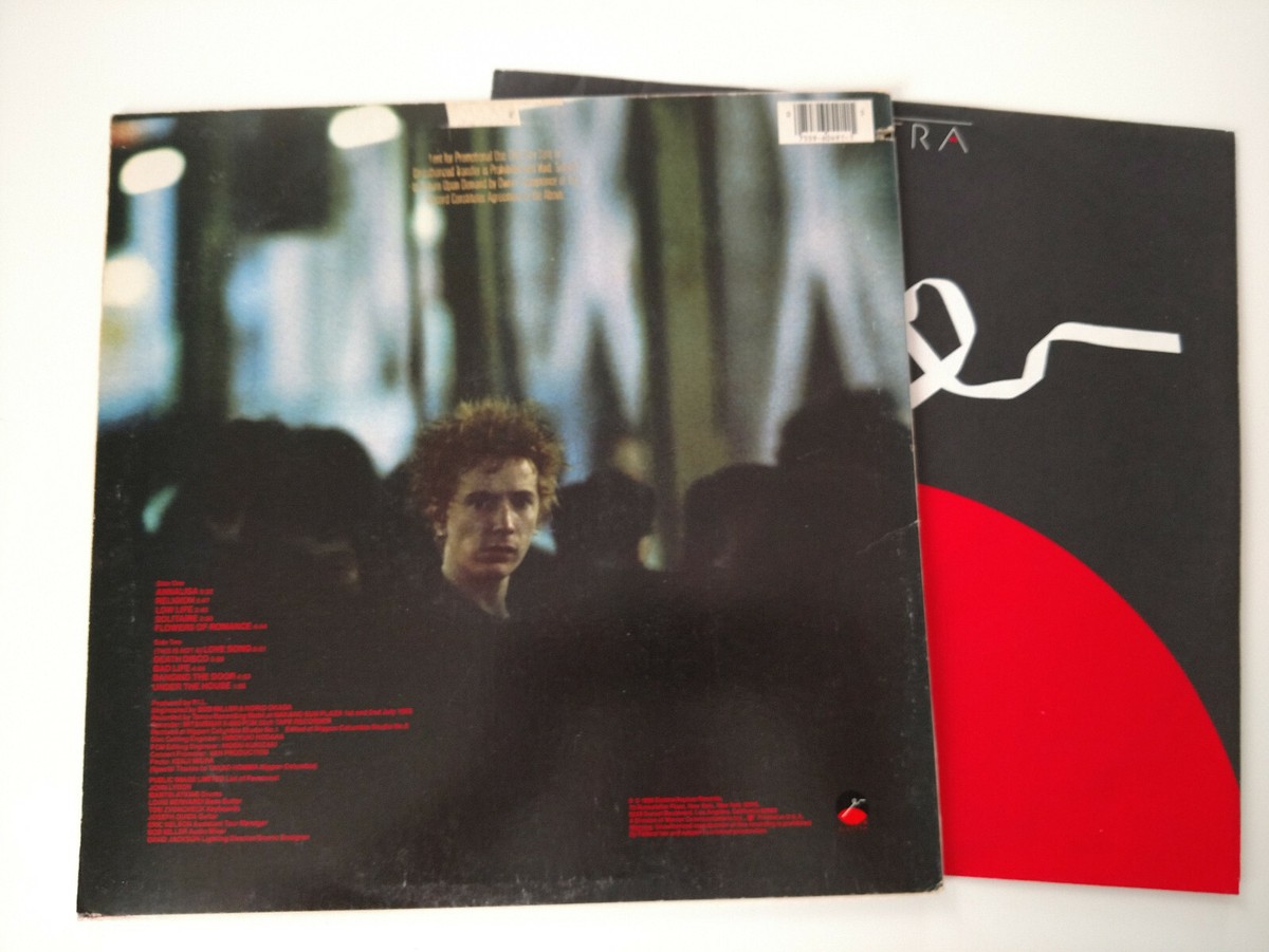 EAST WEST '81 LIVE 見本盤LP PUBLIC IMAGE LIMITED LP LIVE IN