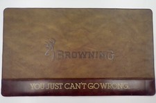 Browning Padded Leather Desk Pad Made in the US Mint Condition