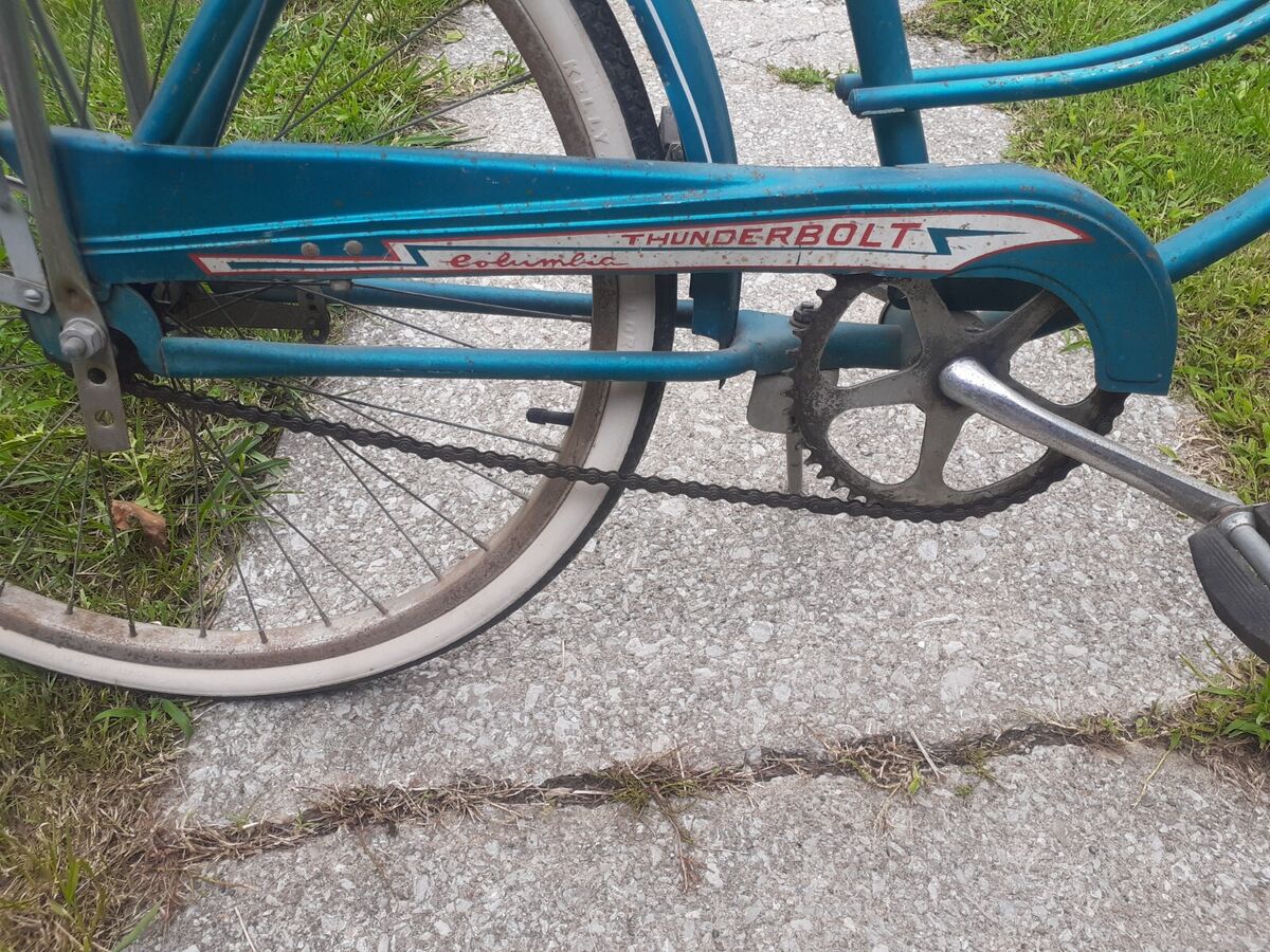 1960 COLUMBIA VINTAGE THUNDERBOLT BICYCLE | eBay 1960 COLUMBIA VINTAGE THUNDERBOLT BICYCLE | eBay