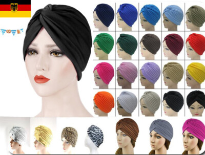 Turban Foulard Cinesi Turban Cappello Donna Berretto Fascia Unisex