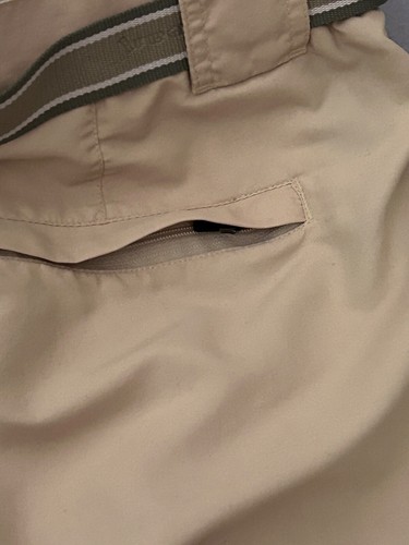 LL Bean Pants Men Size 2XL Tall Beige Convertible Hiking Utility Outdoor EC 0943 - Picture 10 of 11
