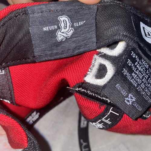 LA Los Angeles Dissizit! DMC DZT Hard Times! New Era Hat Fitted Size 7 1/4 - Picture 8 of 11