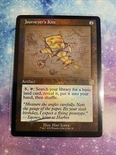 x1 Journeyer's Kite - Foil - Retro Schematic R MTG The Brothers' War M/NM, Engli