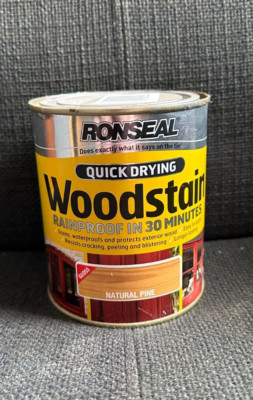 Ronseal - schnelltrocknend - Holzlasur - Kiefer natur - glänzend - 750ml