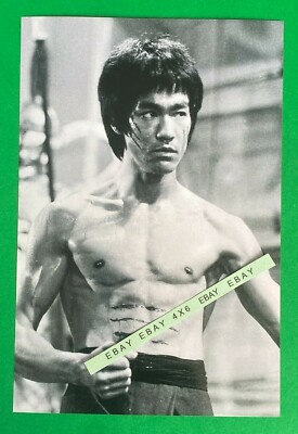 Found 4X6 Photo of Bruce Lee Martial Artist Actor Kung Foo Fighting Film Maker 