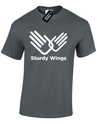 STURDY WINGS HERREN T-SHIRT FILM KOMÖDIE VORBILDER BIG BROTHER GEMEINNÜTZIGER DIENST