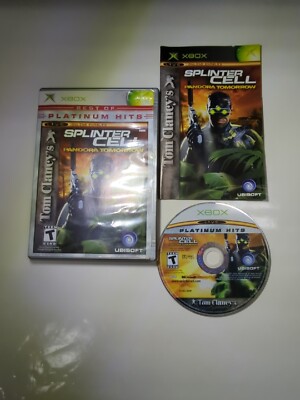 Tom Clancy's Splinter Cell: Pandora Tomorrow (Microsoft Xbox, 2004) Complete CIB