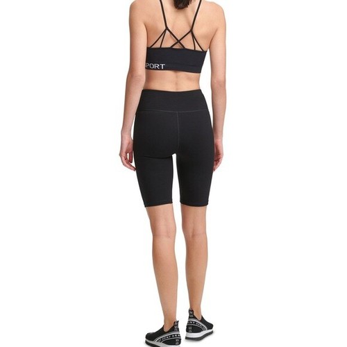 DKNY Women's Icon High-Waisted Athletics Bike Shorts Stretch Black S, $30 NWT - Bild 3 von 6