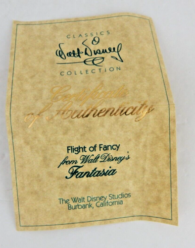 Dept 56 WDCC Fantasia Flight of Fancy Cupid Ornament w/COA Box (207 - Picture 6 of 11
