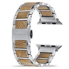 Whisky Barrel Wood Band For Apple Watch Ultra 1-10 38/40/41/42/44/45/46/49mm
