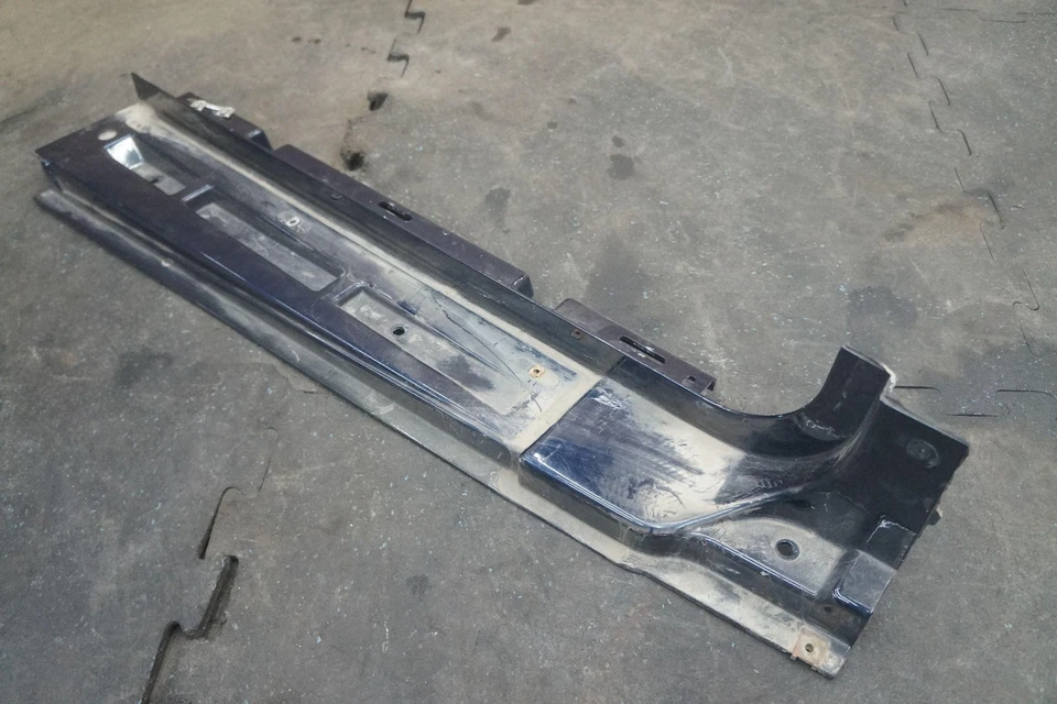 Cubierta del umbral de la puerta basculante del lado derecho del pasajero panel de ajuste azul verdadero Dodge Viper 14 Foto 2 de 4