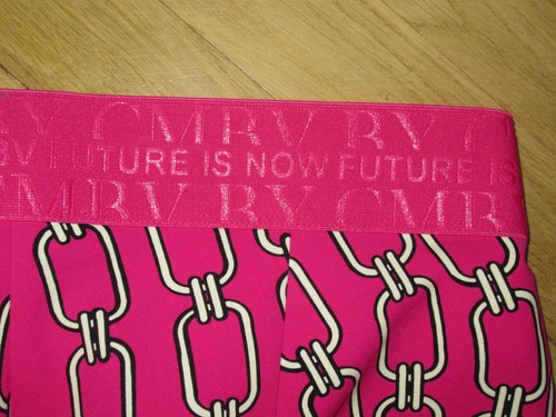 CAMBIO Damenhose,Form Faith,Gr.38,pink,Kettenmuster,Gummibund m Aufdruck,neu, - Bild 7 von 7
