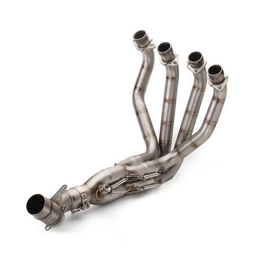 For Kawasaki Z1000 2010-2020 Full System Exhaust Tips Muffler Front Header Pipe - Picture 2 of 3