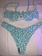D. Nwt Womens Size Small Zaful Daisy Bikini