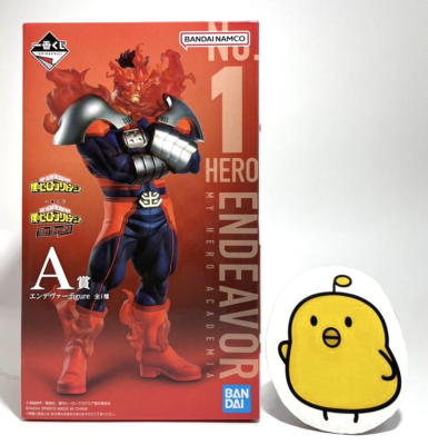 My Hero Academia Endeavor Figure Ichiban Kuji A The Top 5 Bandai