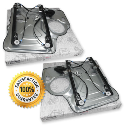 2x OEM ELEKTRISCH FENSTERHEBER FÜR VW TRANSPORTER T5 (03-09) VORNE LINKS RECHTS