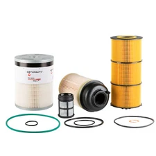 Oil & Fuel Filter Kit Fit For Freightliner DD13 DD15 DD16 PF9908 FS19915 P551005
