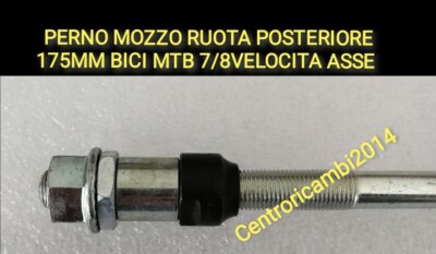 Perno Ruota Posteriore Mozzo Posteriore Mtb Axle Perno Ruota
