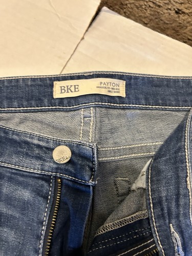 BKE Jeans Womens 29 Blue Denim Payton Mid Rise Straight Leg Classic G11 - Picture 2 of 6