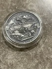 ANTIQUED World War II Patriot Series Coin 1 Troy Oz .999 Fine Silver Round Medal