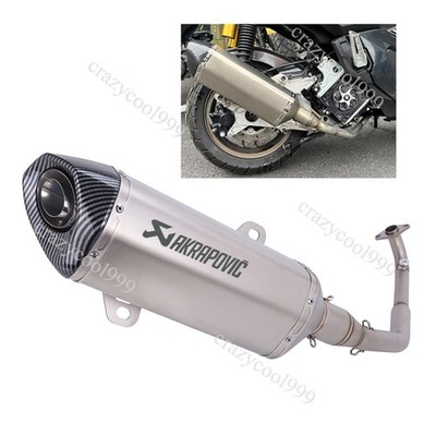 For Honda ADV160 2022-2026 Exhaust System Header Link Pipe Slip On Muffler Tips
