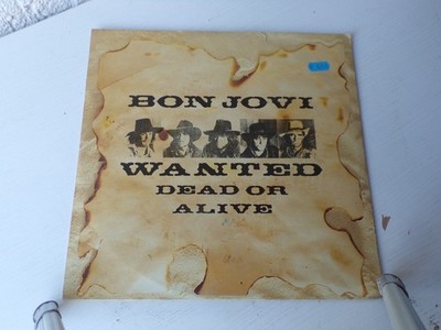Bon Jovi   Wanted Dead Or Alive vinyl schallplatte