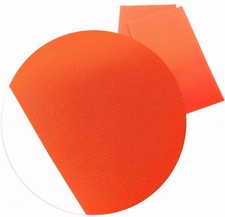 Neon Orange Solid FAUX LEATHER SHEET 8" x 12" 1066228 ordinary texture