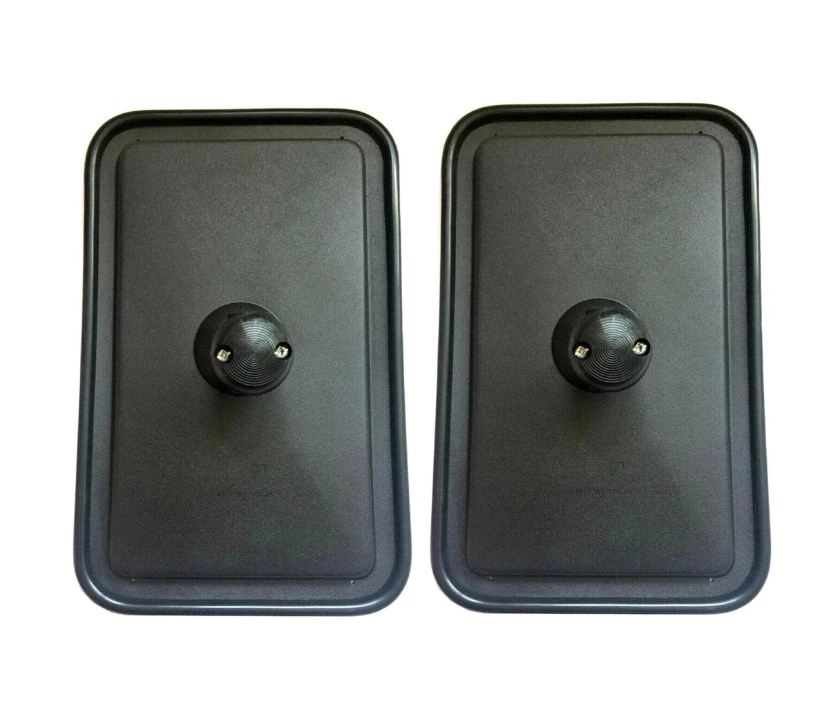TRUCK DUCK® 2x Universal Rückspiegel 235x145mm Außenspiegel Seitenspiegel Set für Traktor Bagger LKW Wohnmobil