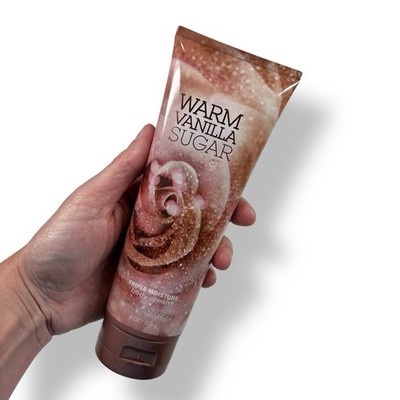 Bath & Body Works Warm Vanilla Sugar Ultra Shea Body Cream 8oz New