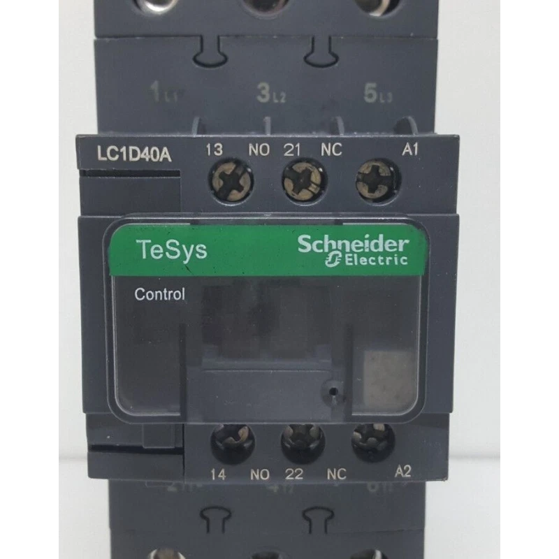 SCHNEIDER TESYS LC1D40A MAGNETIC CONTACTOR 3 POLE 220V 50/60HZ in Box in Stock - Image 3 of 4