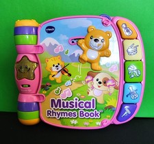 VTech Musical Rhymes Book Pink
