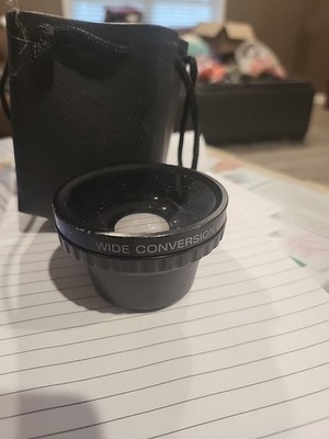 SONY VCL-0637H Wide Conversion Lens x0.6 Black For Sony Handycams