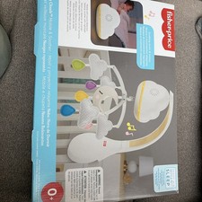 Fisher-Price Motorized Calming Clouds Infant Crib Mobile Soother