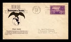 Dr Jim Stamps FDC 3c Virgin Islands 1937 Territorial Series Mayne Cachet