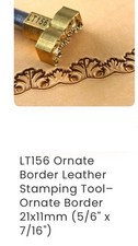 Leather Stamp Tools Stamps Stamping Carving Brass Tool Crafting Punch DIY LT156
