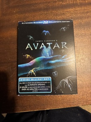   Avatar   Extended Collector s Edition   3-Disc Blu-ray | James Cameron  