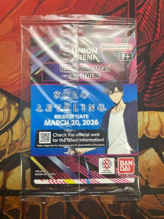 Solo Leveling Union Arena NYCC 2025 Action Point Promo Sealed | eBay