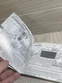 Marvel vs. Capcom 1 Sega Dreamcast Instruction Manual Booklet ONLY #a