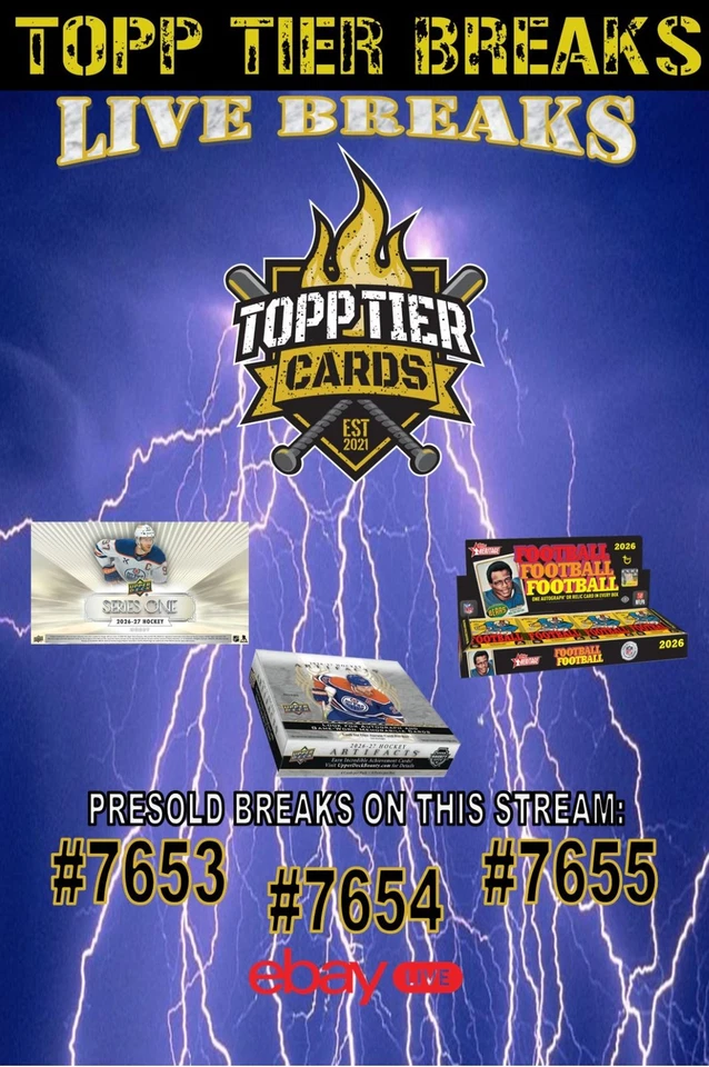 FRIDAY NIGHT BREAKS W/NICK-26/27 UD SERIES 1 & ARTIFACTS
