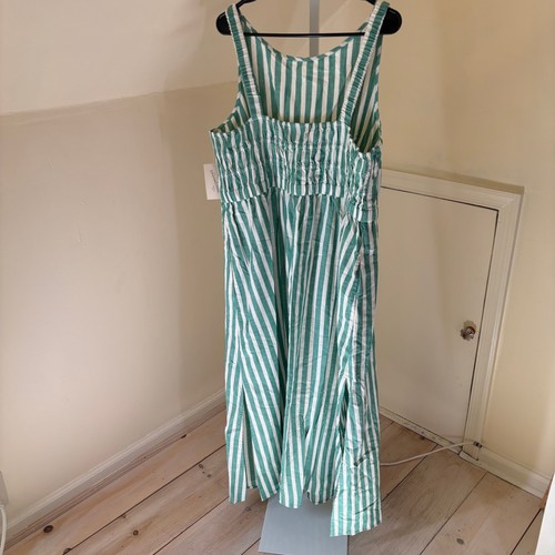 Universal Thread NWT Women's Maxi A-Line Dress Green Striped Size XXL - Picture 6 of 10