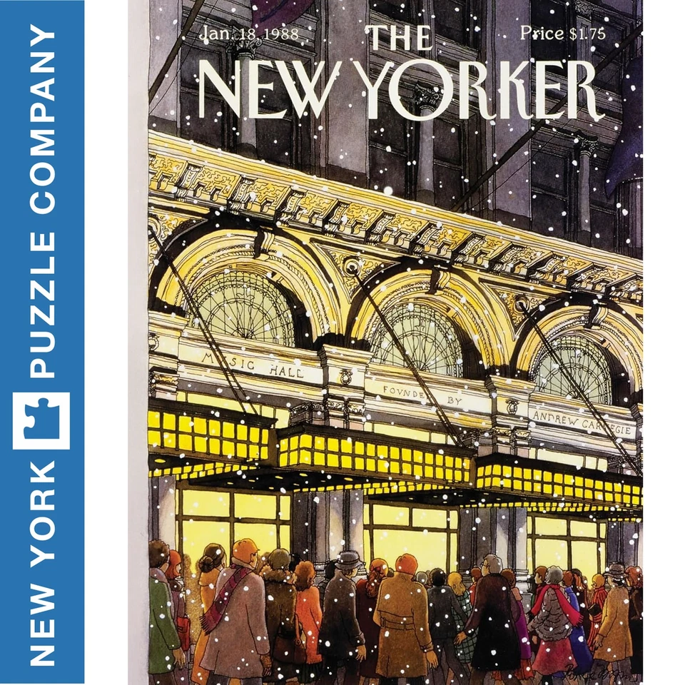 CARNEGIE HALL New York Puzzle Company 1000pc Random Cut Jigsaw NPZNY2559 - Image 4 of 4
