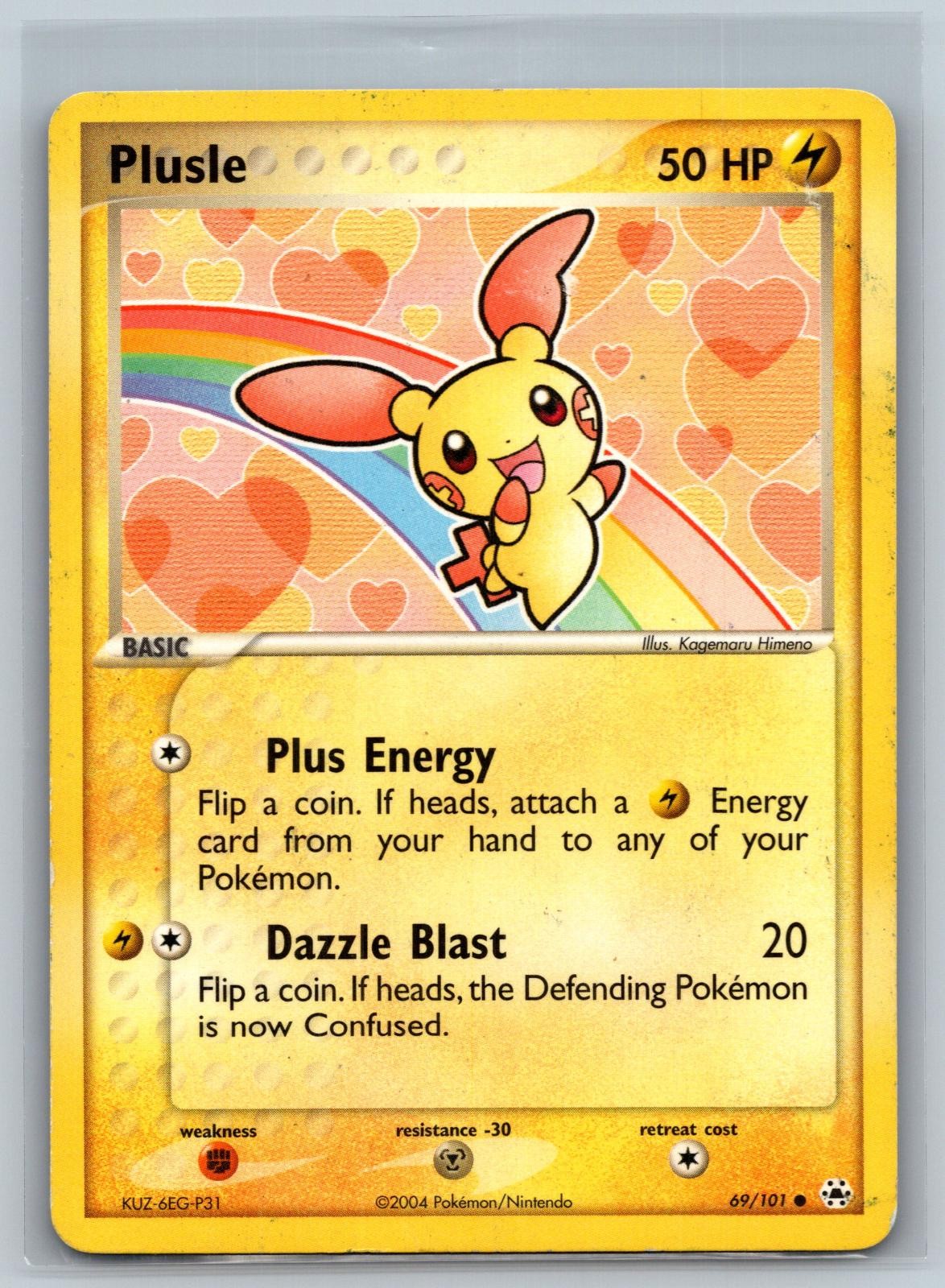 Plusle 69/101 Common Hidden Legends Pokemon