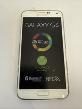 Samsung Galaxy S5 16 GB Charcoal Black Untested For Parts Or Repair