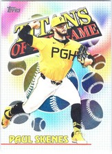 2026 Topps Series 1 - Paul Skenes #TOG-14 - Titans of the Game - Pirates